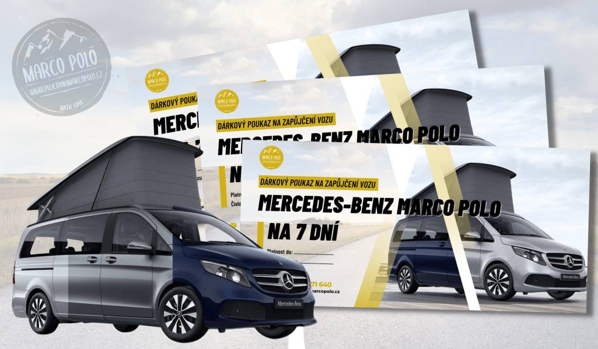 Dárkové poukazy automobilů Marco Polo